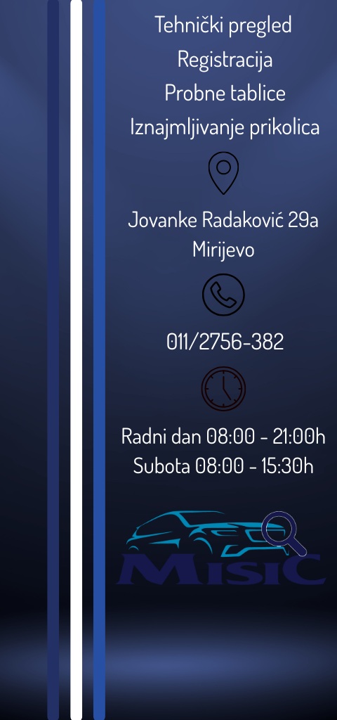TEHNIČKI PREGLED i REGISTRACIJA VOZILA TAMS MIŠIĆ BEOGRAD VRAČAR