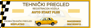 AUTO START PLUS D.O.O Valjevo TEHNIČKI PREGLED