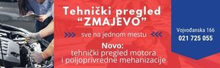 TEHNIČKI PREGLED I REGISTRACIJA VOZILA ZMAJEVO